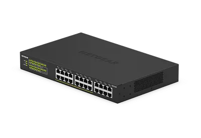 24-Port Gigabit Ethernet Unmanaged PoE+ Essentials Switch with 16-Ports PoE+ (190W) (GS324P)