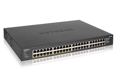 Unmanaged PoE + Essentials Switch (GS348PP)