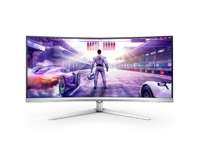 Curved Gaming Monitor 34M2C8600 QD OLED-spelskärm