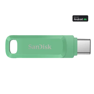 SanDisk Ultra Dual Drive Go USB Type-C Flash Drive - 256GB Absinthe Green