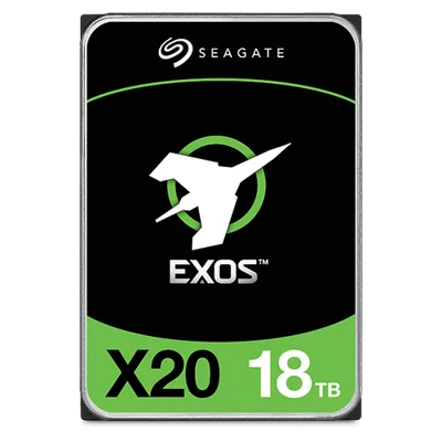 18 TB Seagate Exos X20, 7200 rpm, 256 MB cache, SATA3