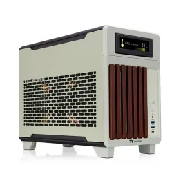 TR100 WS Matcha Green Mini Tower Chassis