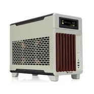 TR100 WS Matcha Green Mini Tower Chassis