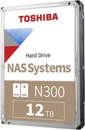 Toshiba N300 - 12TB - Hårddisk - HDWG51CUZSVA - SATA-600 - 3,5"