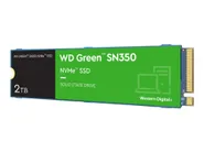 2 TB WD Green SN350 SSD, M.2 2280 NVMe PCIe Gen.3